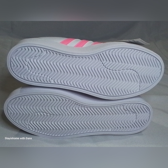 New Adidas Streetcheck Shoes / Skate White & Pink GZ1948 MENS sz 7 main image 4